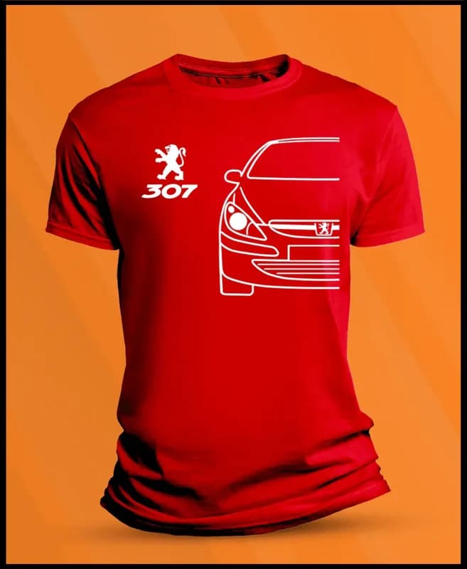 Camiseta manga corta Peugeot 307 - Foto 2