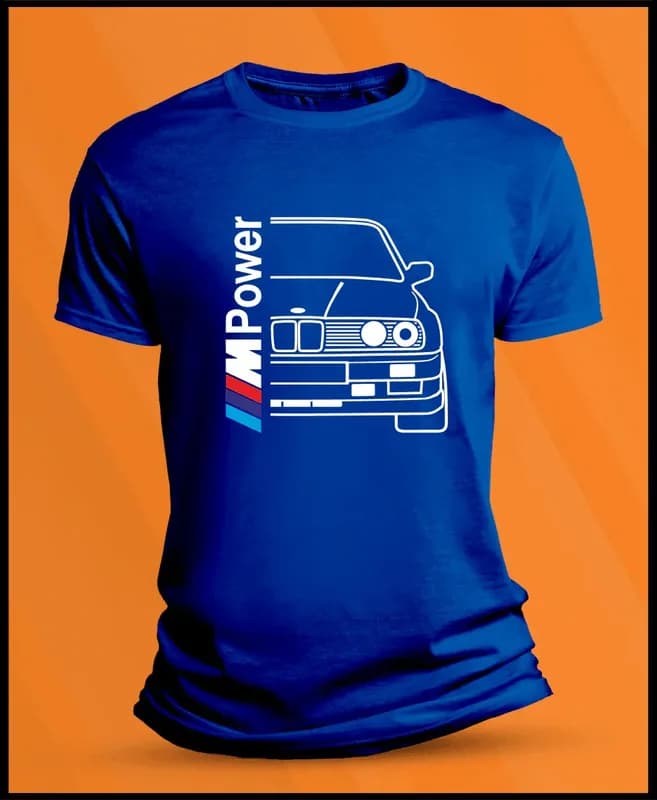 Camiseta manga corta Bmw Serie 3 E30 MPower - Foto 2