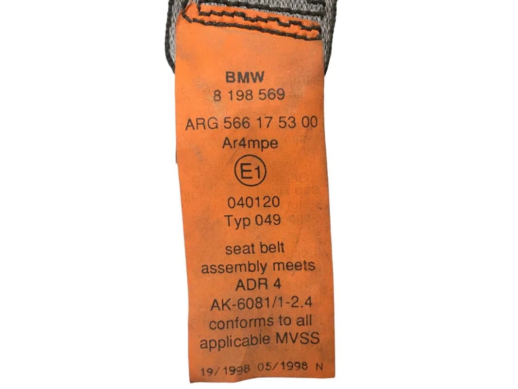 Cinturon del izq BMW E39 E38 - Foto 3