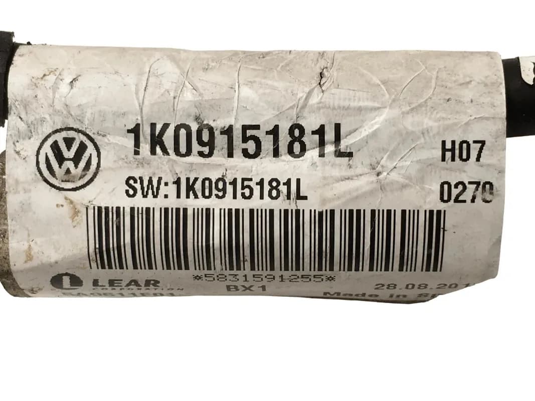 Cable Bateria Negativo VAG 1K0915181L - Foto 3
