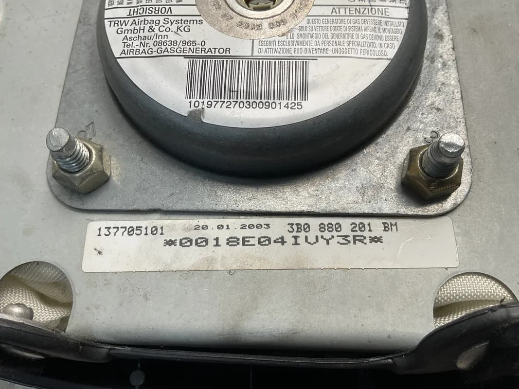 Airbag Volante VW 3B0880201BM - Foto 3