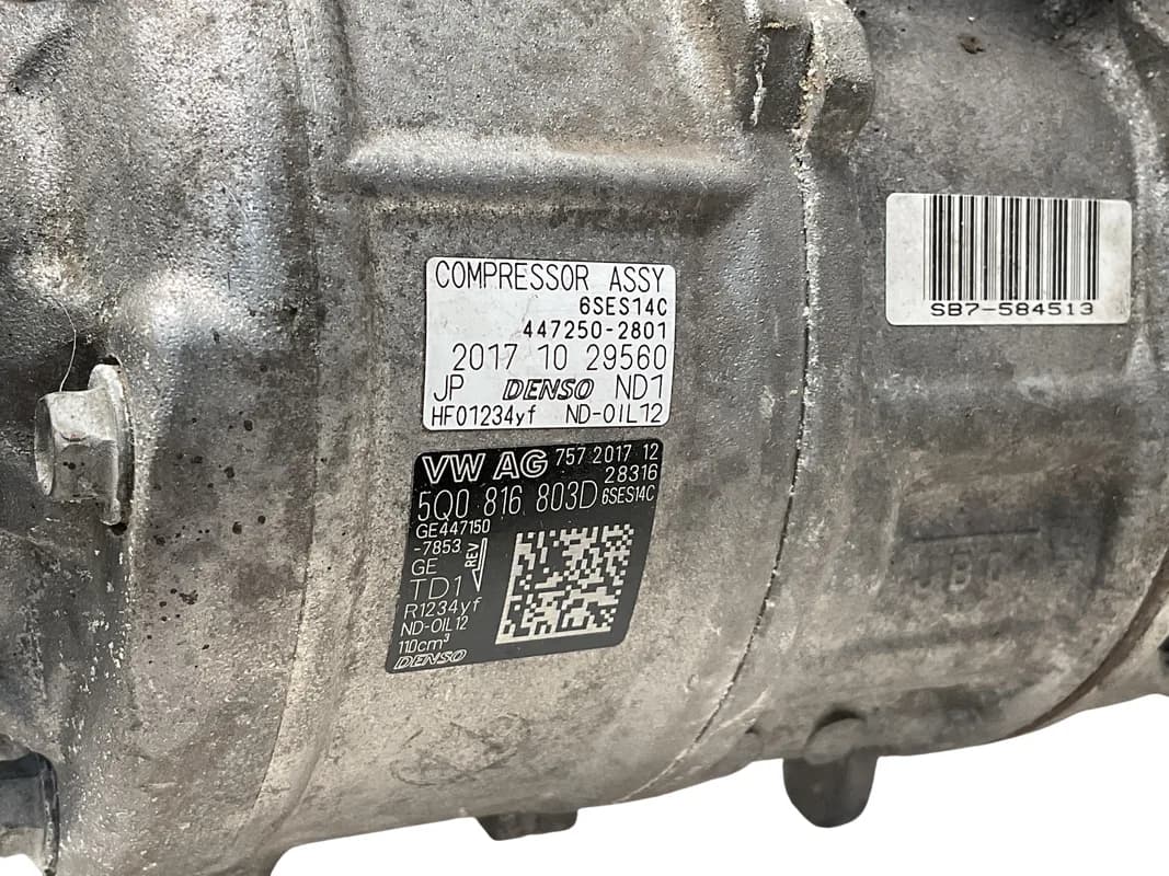 Compresor A/C Vag 5Q0816803D - Foto 5