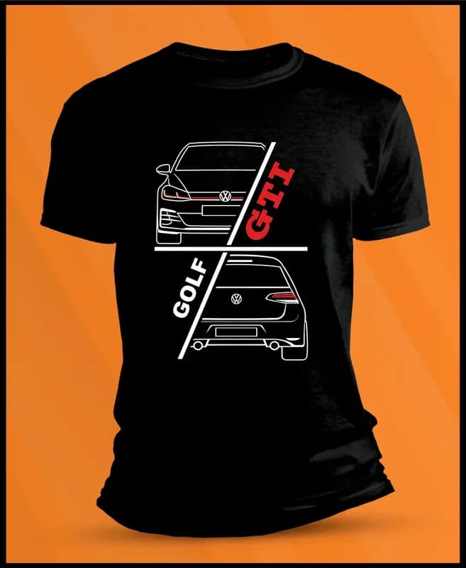 Camiseta manga corta VW Golf VII GTI - Foto 1