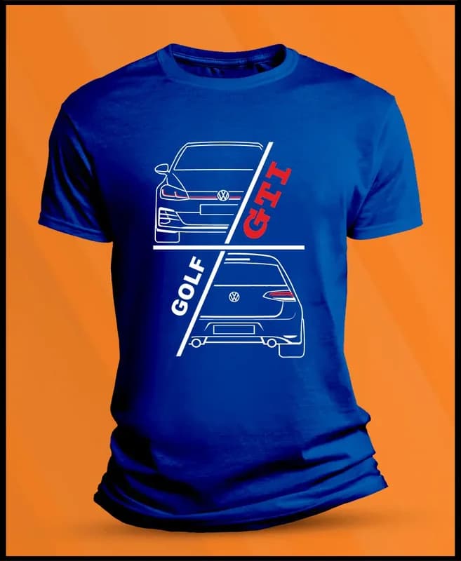 Camiseta manga corta VW Golf VII GTI - Foto 2