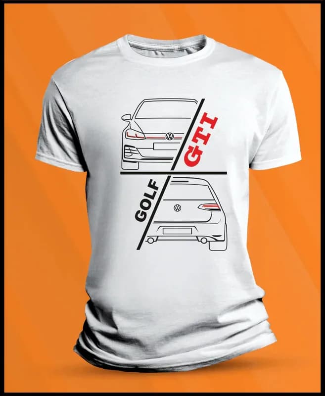 Camiseta manga corta VW Golf VII GTI - Foto 3