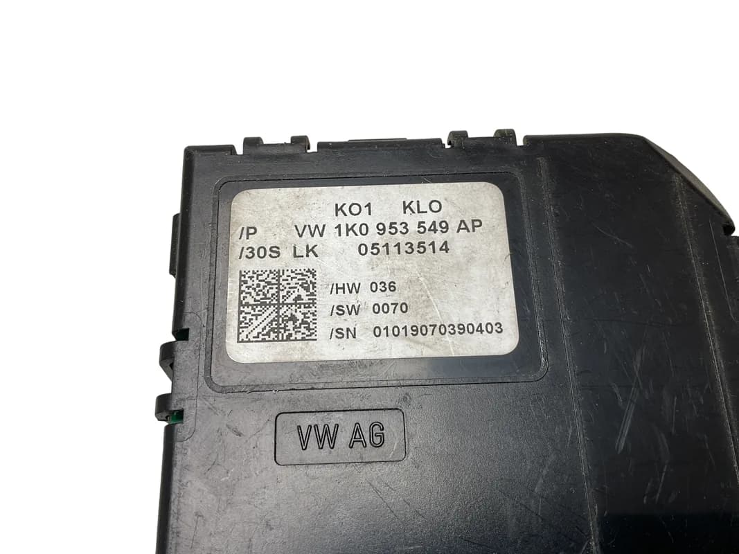 Centralita Columna Direccion VW  1K0953549AP - Foto 4