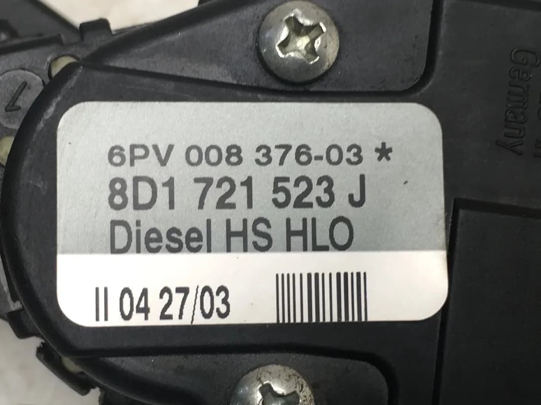 Pedal Acelerador VW 8D1721523J - Foto 4