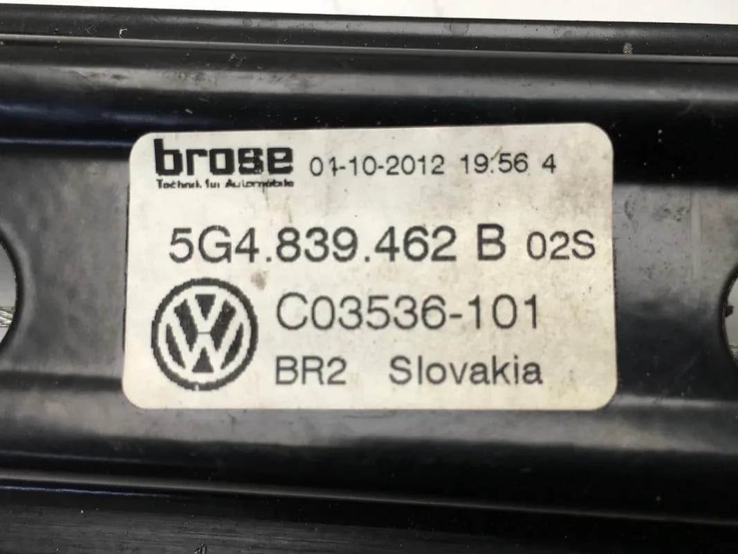 Elevalunas trasero dcho VW Golf VII Variant - Foto 3