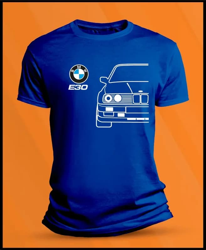 Camiseta manga corta Bmw Serie 3 E30 - Foto 1