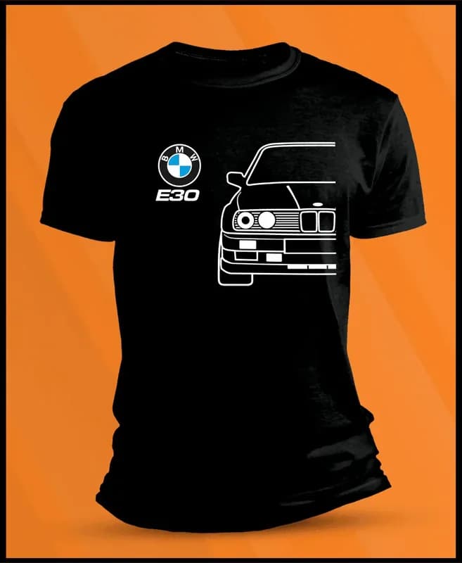 Camiseta manga corta Bmw Serie 3 E30 - Foto 2