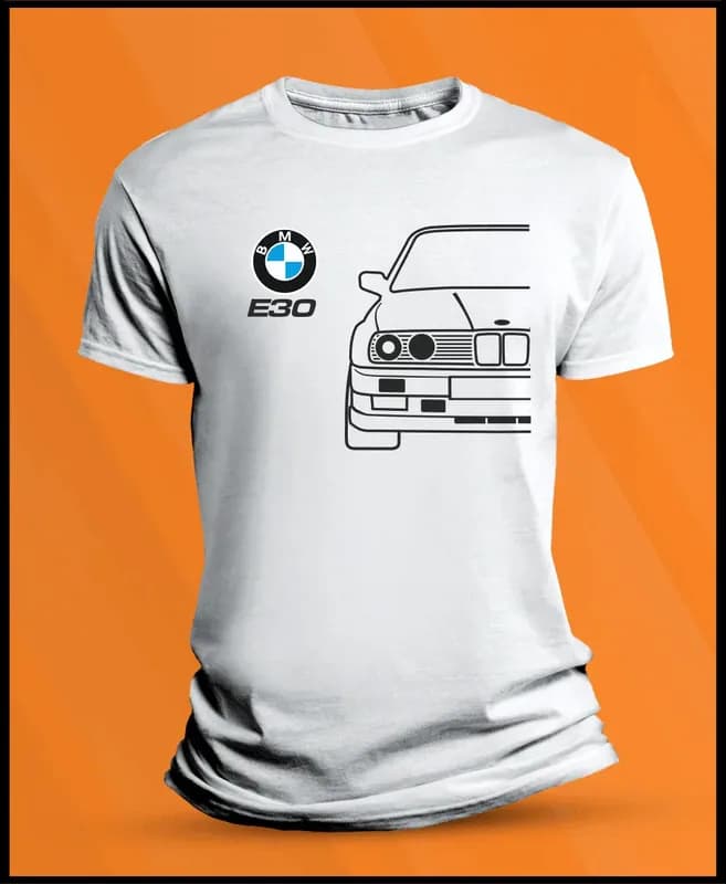 Camiseta manga corta Bmw Serie 3 E30 - Foto 3