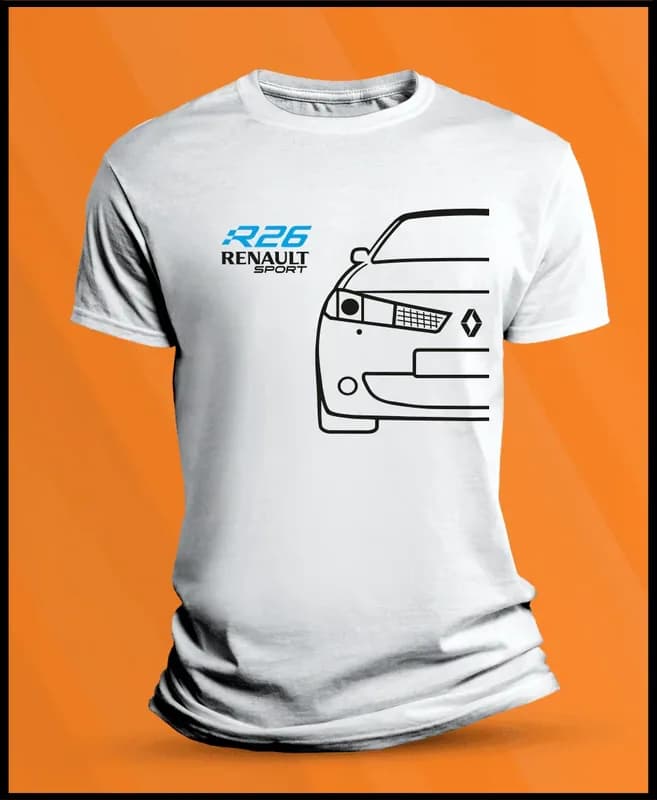 Camiseta manga corta Renault Megane II Sport R26 - Foto 4