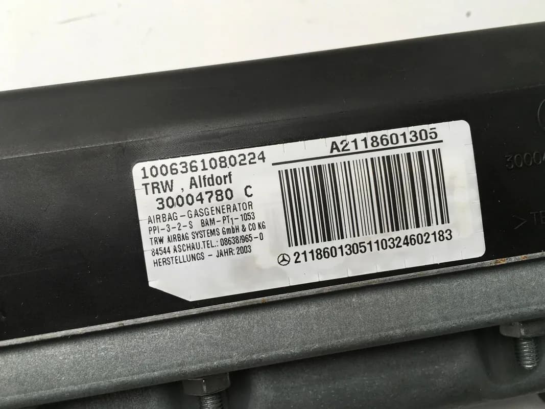 Airbag derecho Mercedes E W211 - Foto 3