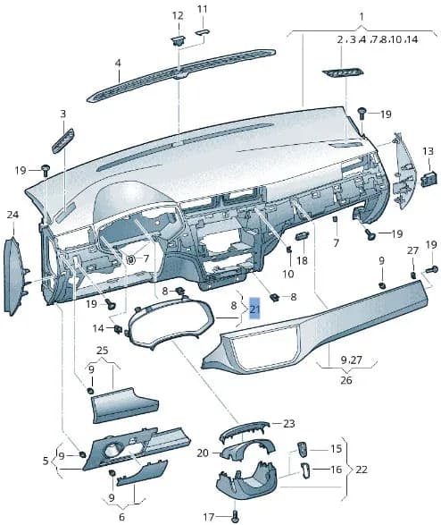 Embellecedor Velocimetro Seat Ibiza V - Foto 4
