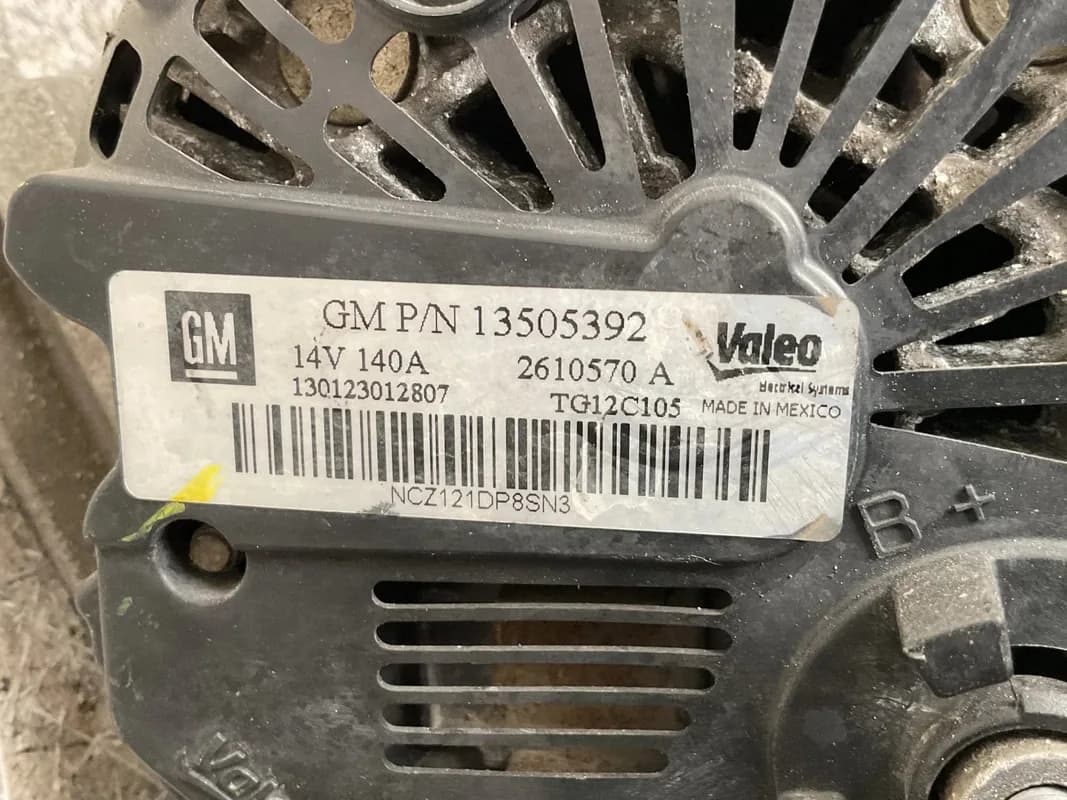Alternador Opel Chevrolet 13505392 - Foto 6