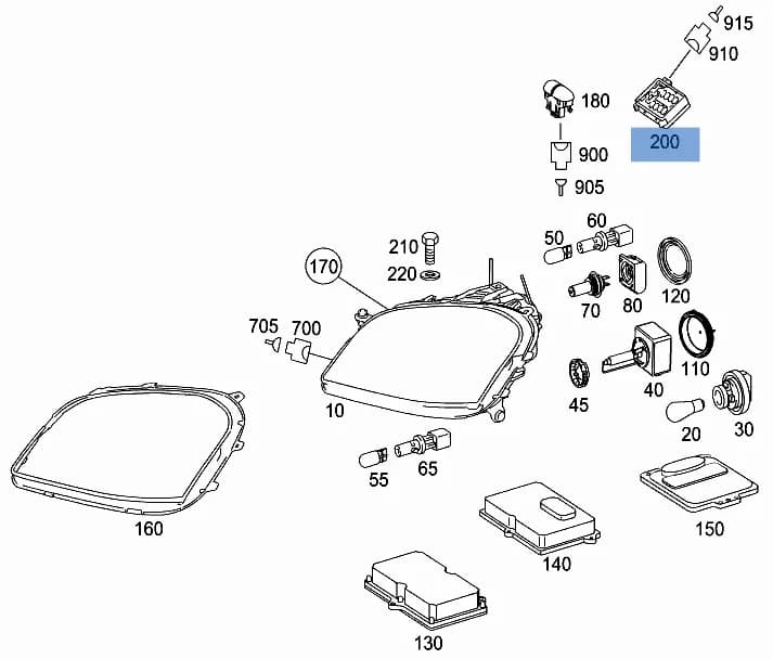 Sensor Lluvia Mercedes W164 / W251 - Foto 4