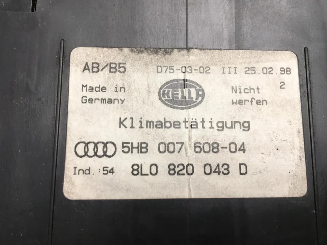 Climatizador Audi A3 8L Audi A4 B5 - Foto 5