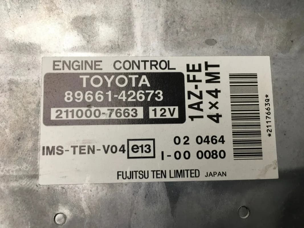 Centralita ECU Toyota Rav4 2 8966142673 - Foto 2
