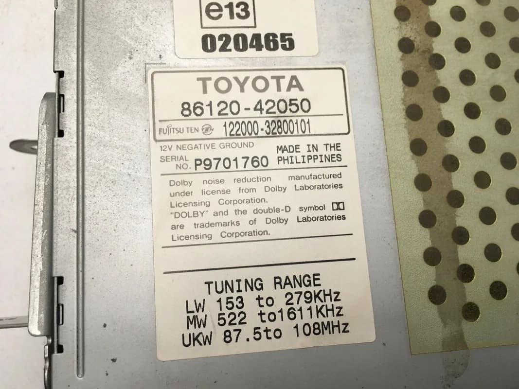 Radio Toyota Rav4 II - Foto 4