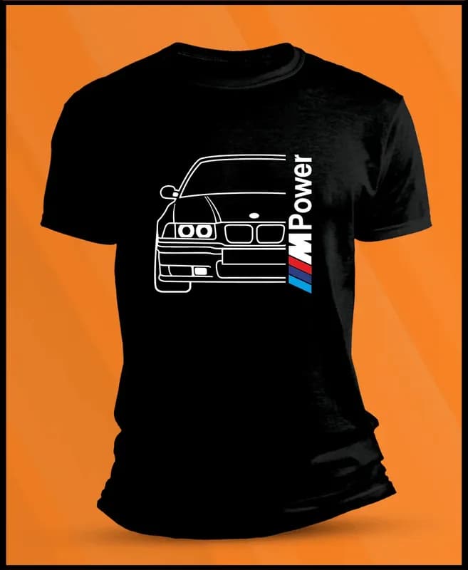 Camiseta manga corta Bmw Serie 3 E36 MPower - Foto 1