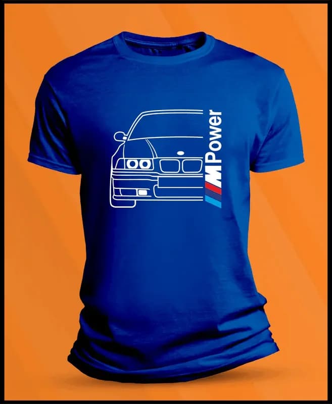 Camiseta manga corta Bmw Serie 3 E36 MPower - Foto 3