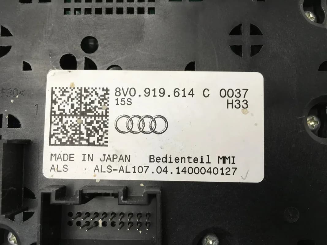 Botonera central Audi 8V0919614C - Foto 3