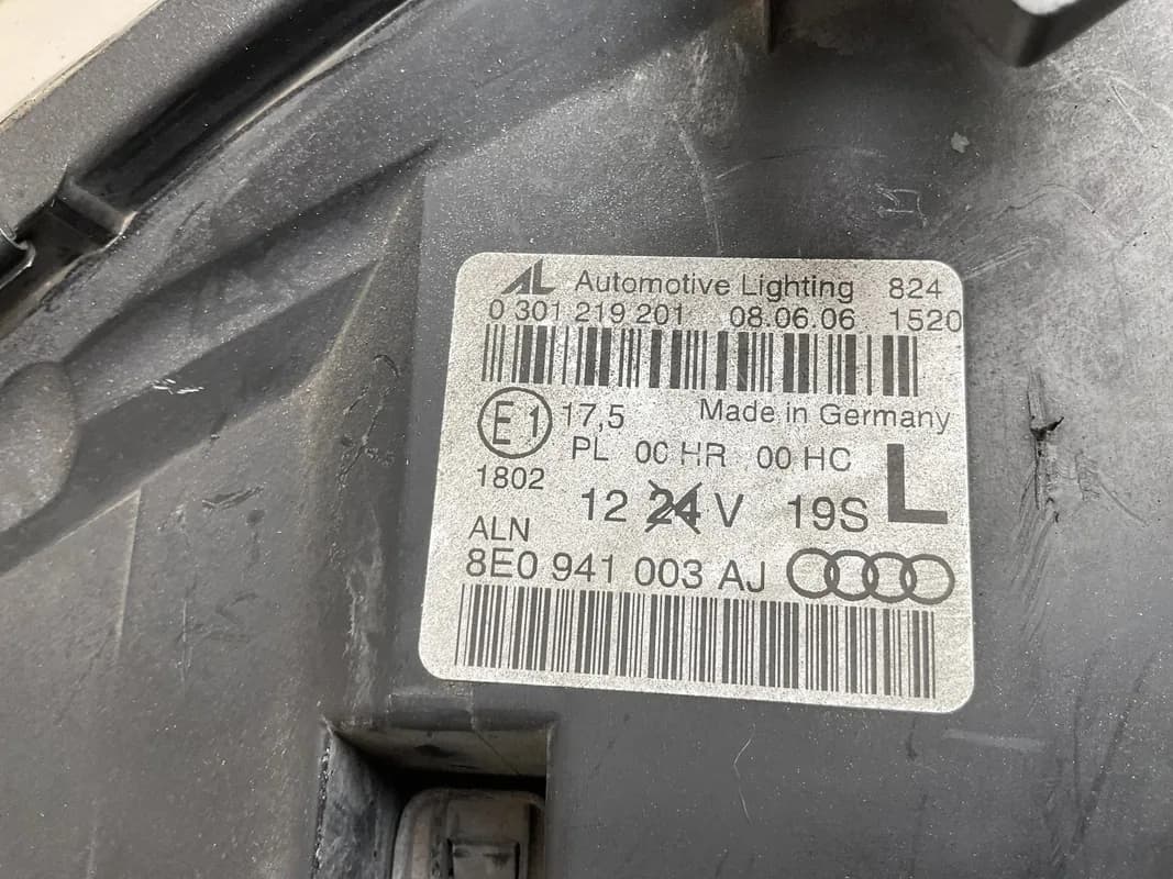 Faro izq Audi A4 B7 8E - Foto 6