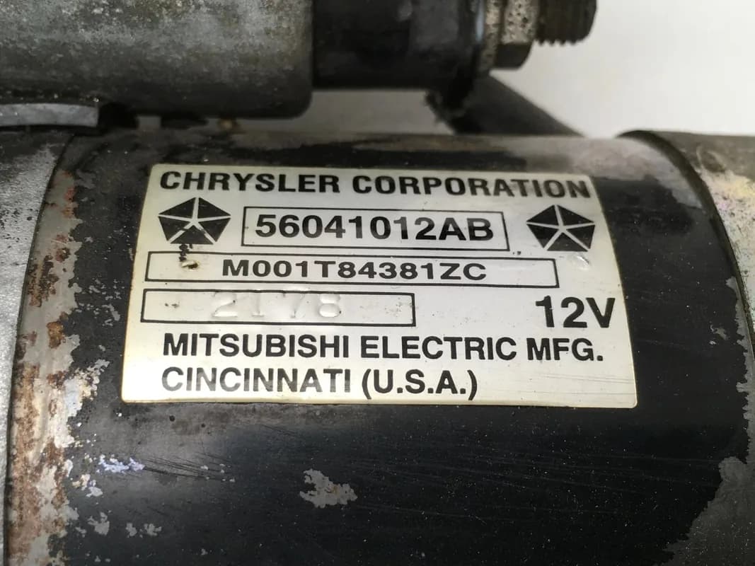 Motor arranque Jeep 56041012AB - Foto 5