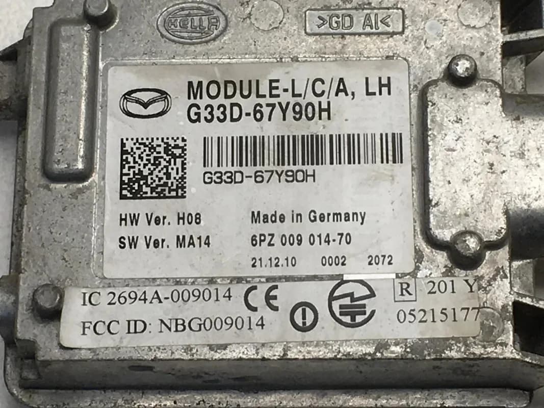 Modulo Radar Mazda G33D67Y90H - Foto 3