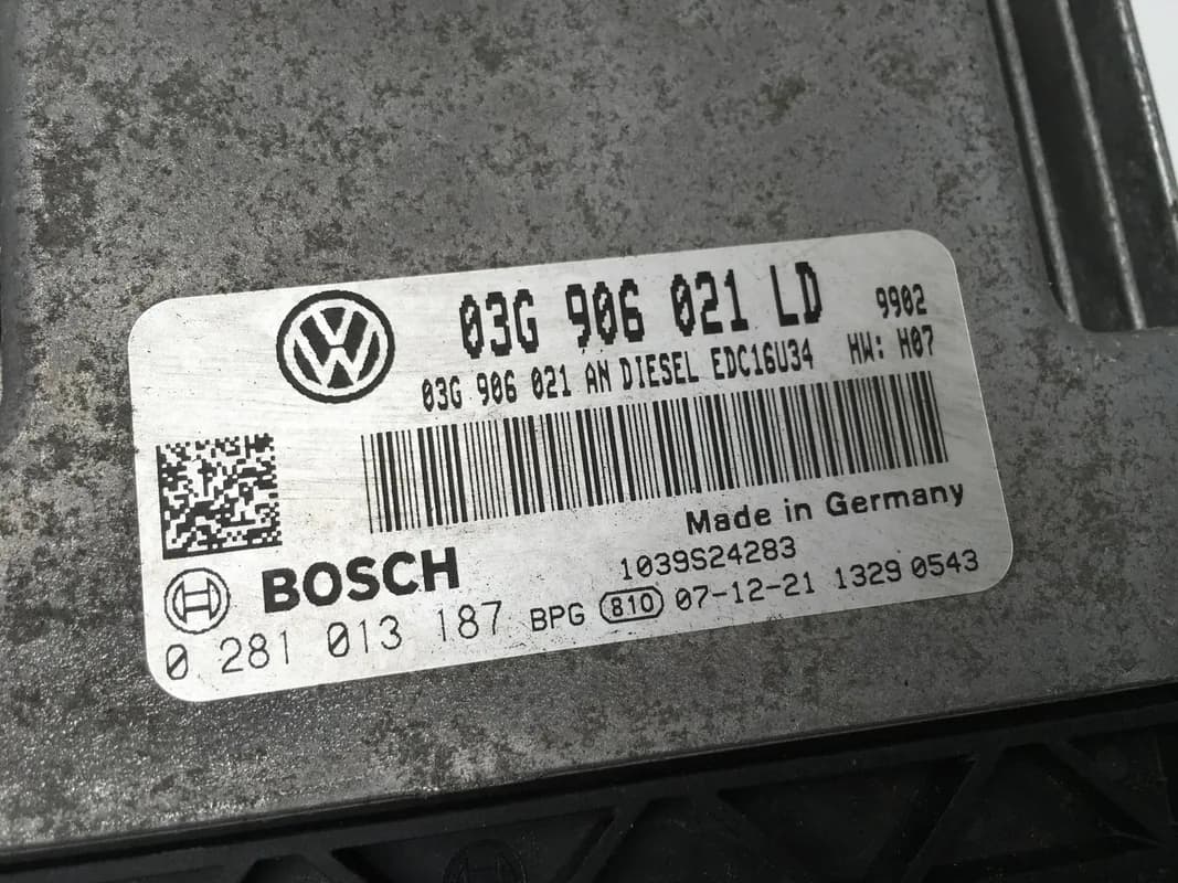 Centralita motor Skoda Octavia II 1Z - Foto 2