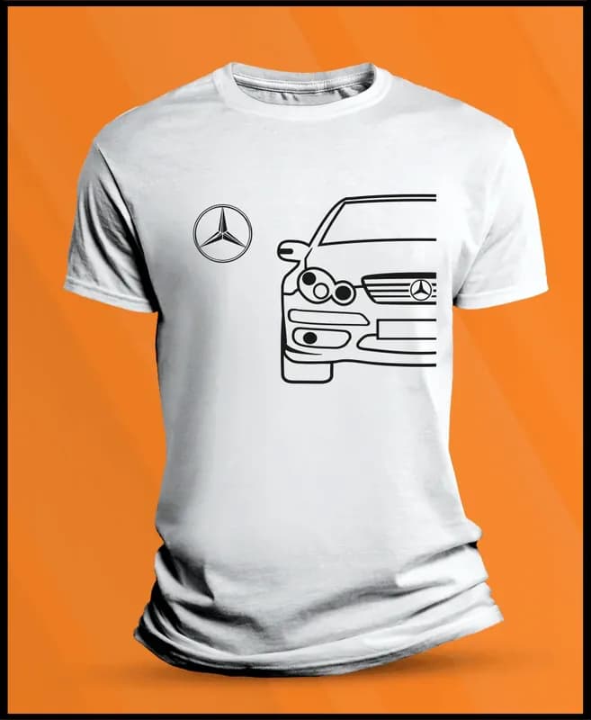 Camiseta manga corta Mercedes Sport C coupe W203 - Foto 3