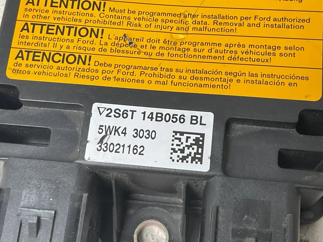 Centralita Airbag Ford Fiesta Fusion 02-12 - Foto 2