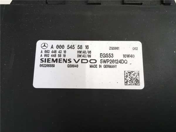 Modulo control cambio Mercedes a00054558 - Foto 3