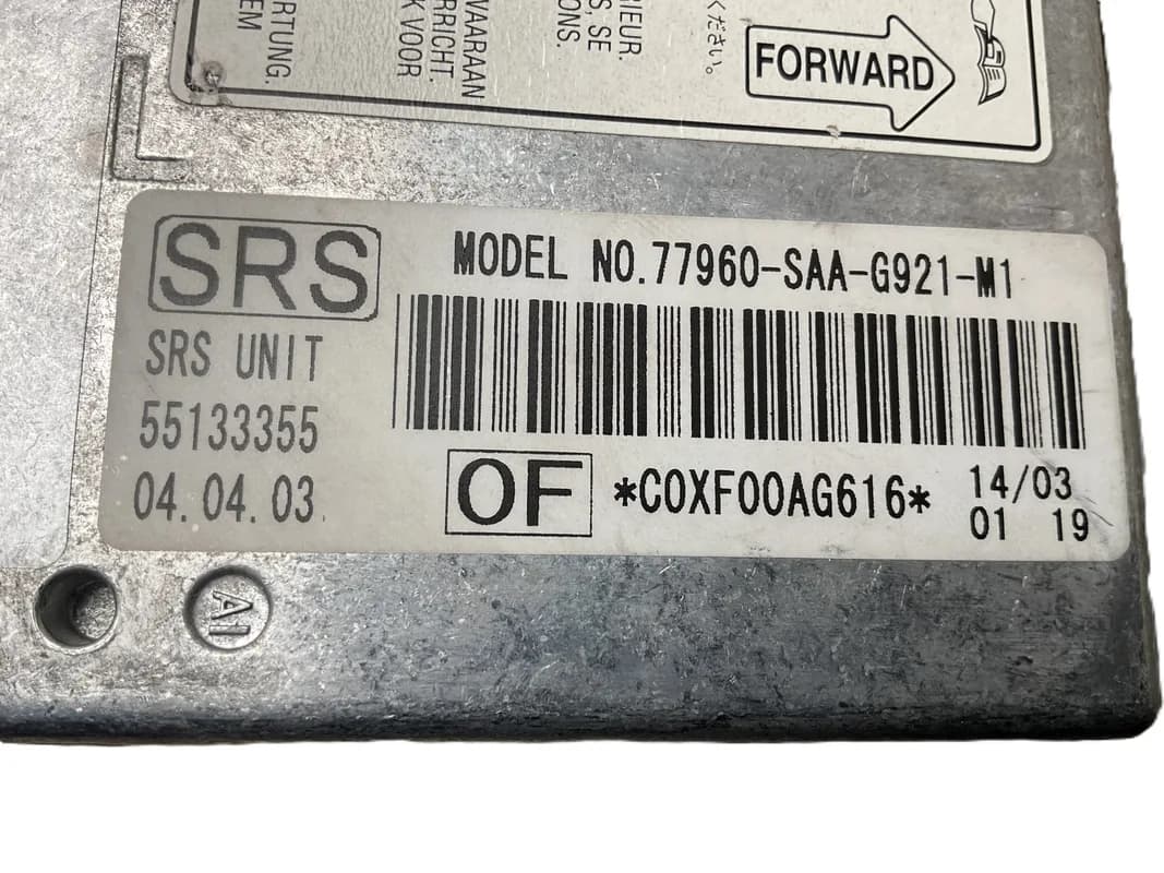 Centralita Airbag Honda Jazz Fit I (GD) 02-08 - Foto 4
