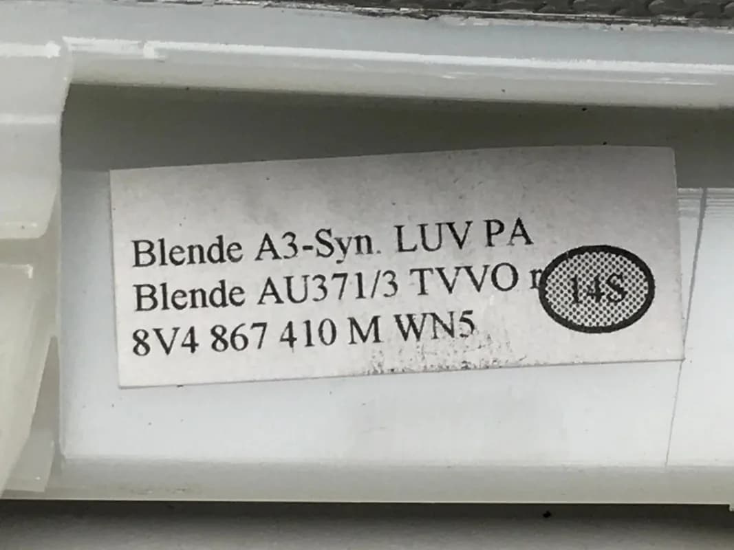 Liston puerta Audi A3 Sportback - Foto 4