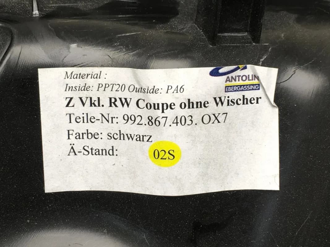 Panel trasero Porsche 911 992 - Foto 5