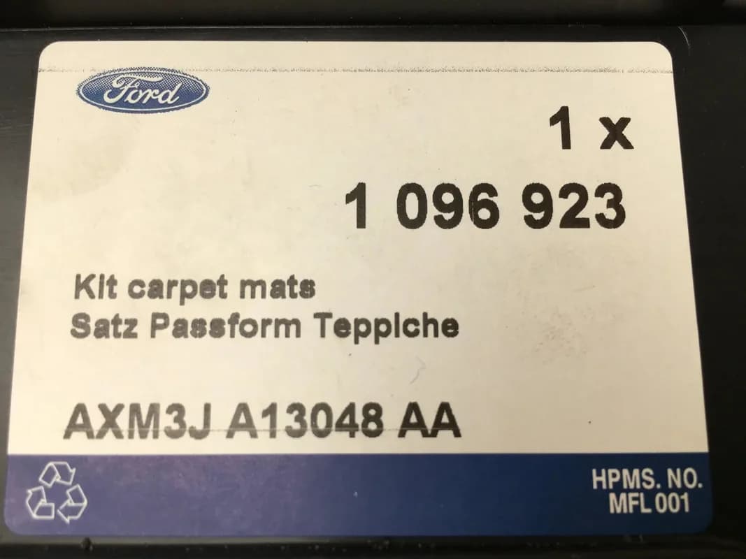 Alfombras traseras Ford Ranger I Fase 2 - Foto 3