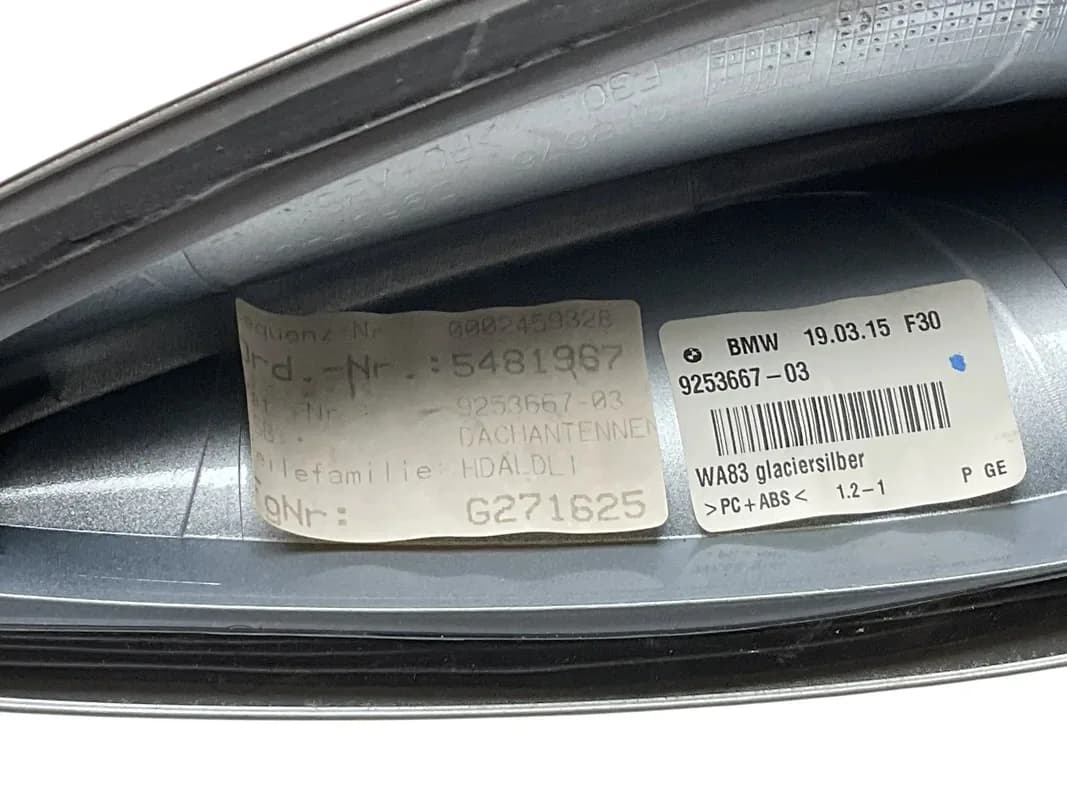 Cubierta antena techo BMW 9253667 - Foto 3