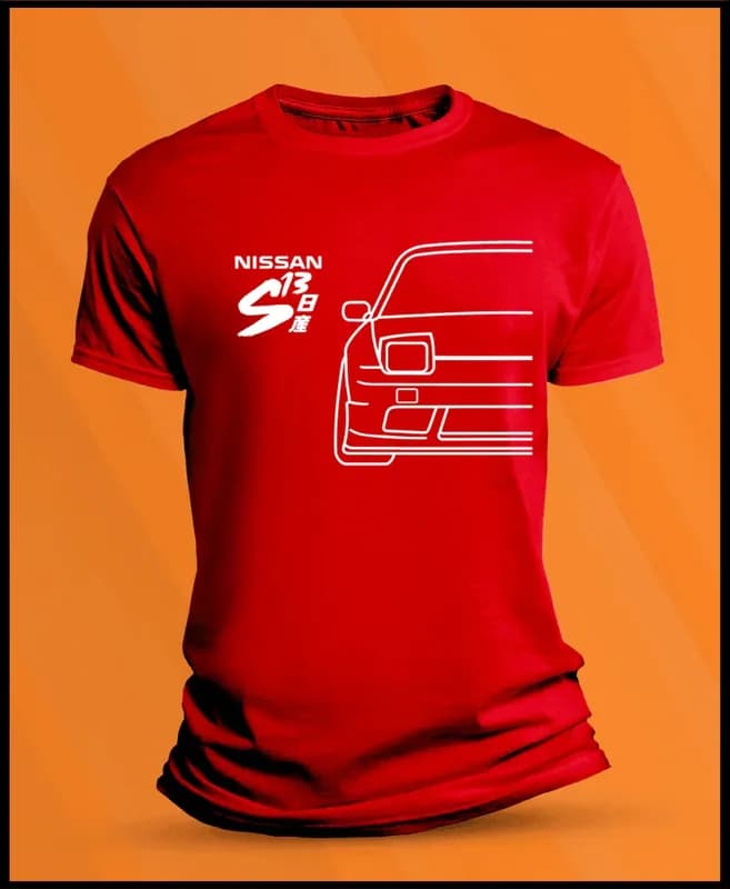 Camiseta manga corta Nissan 200 SX S13 - Foto 2