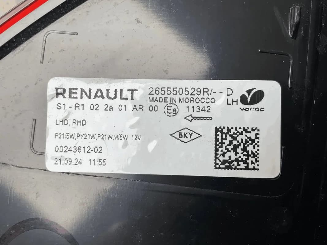 Piloto tra izq Dacia Sandero III 265550529R - Foto 5