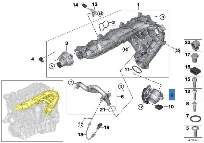 Caja mariposa BMW - Foto 5