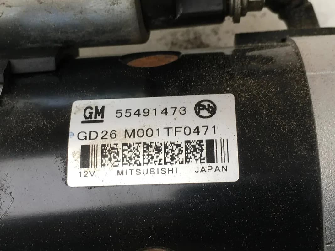 Motor Arranque Opel 55491473 - Foto 6
