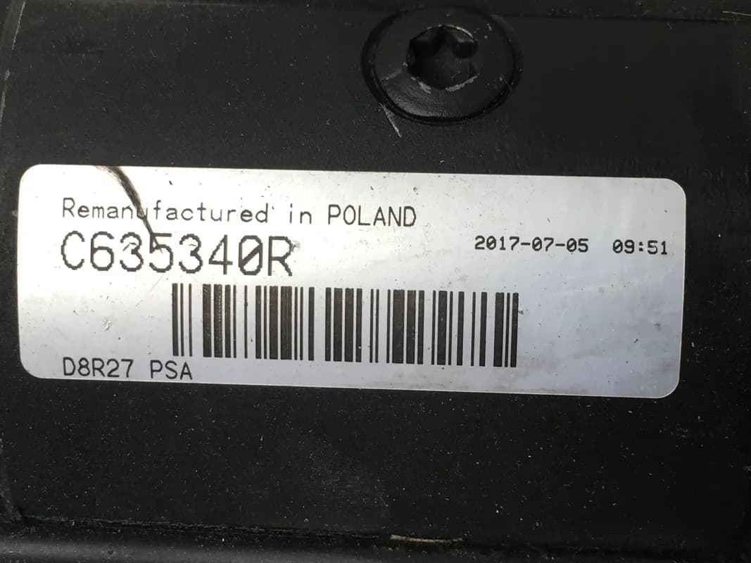 Motor arranque PSA C635340R - Foto 7