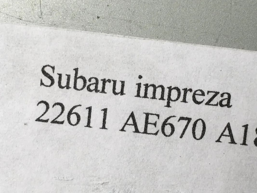 Centralita Motor Subaru Impresa I - Foto 3