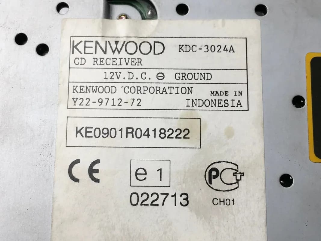 Radio CD Kenwood KDC3024A - Foto 3