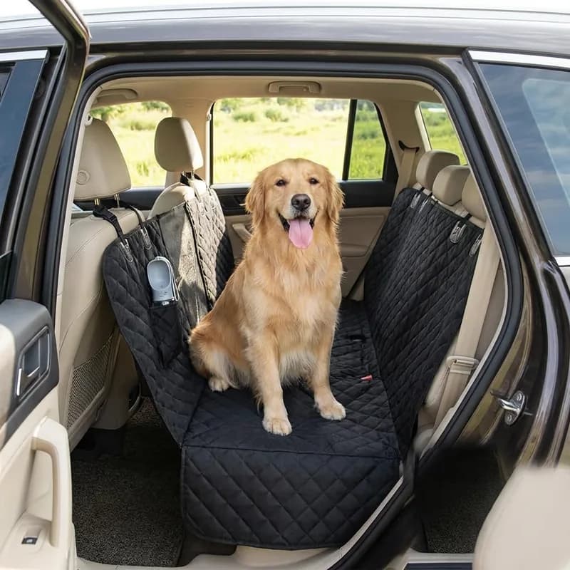 Funda Protectora IWOTTO para Coche – El Pack 3 en 1 Definitivo para Viajar con tu Perro - Foto 3