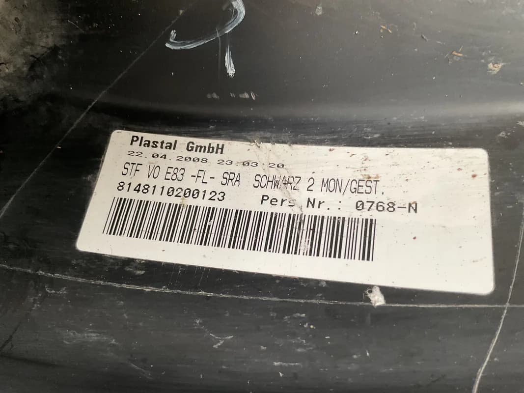 Paragolpes delantero BMW X3 2003-2010 - Foto 5