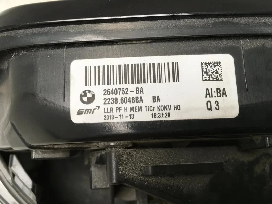 Montura Retrovisor derecho BMW X2 F39 - Foto 5