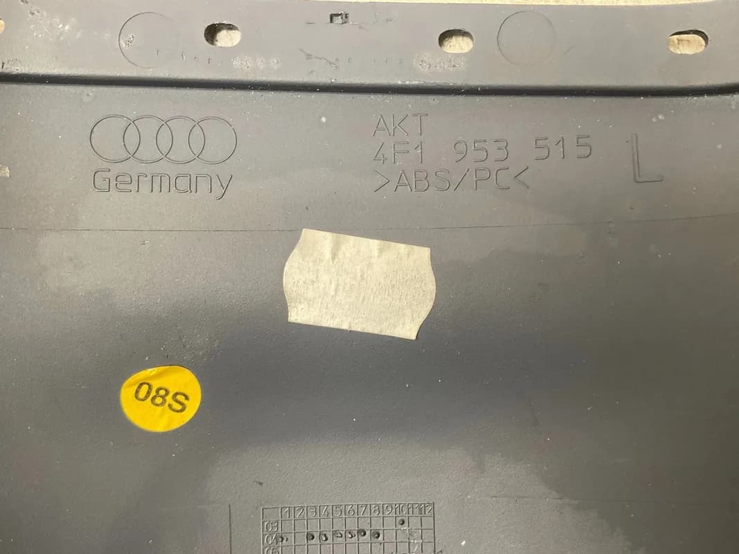 4F1953515L Moldura Columna direccion Audi A6 4F - Foto 4