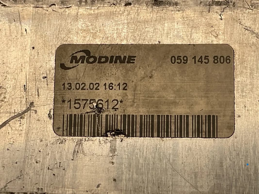Intercooler VW 2.5TDi 059145806 - Foto 5